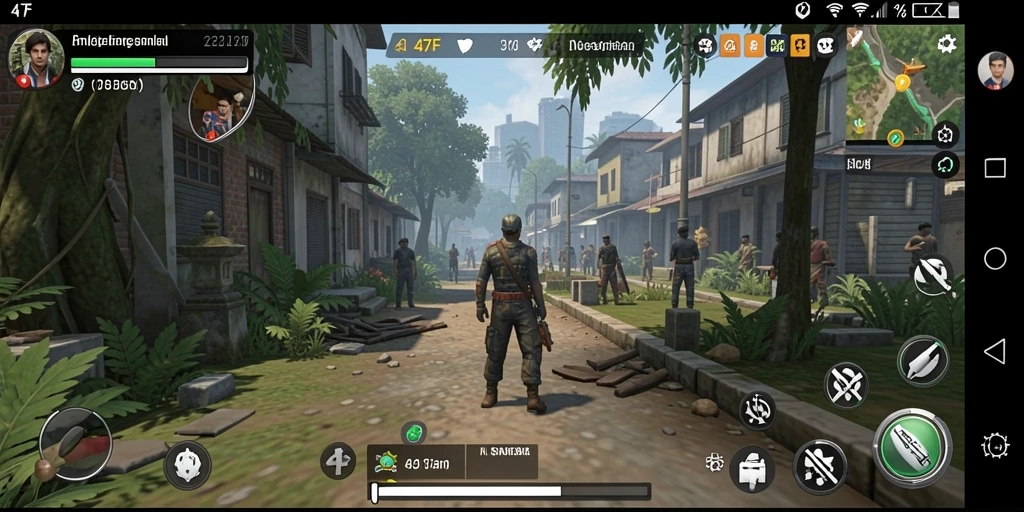 Gameplay menarik dari 47F dengan grafik yang memukau.