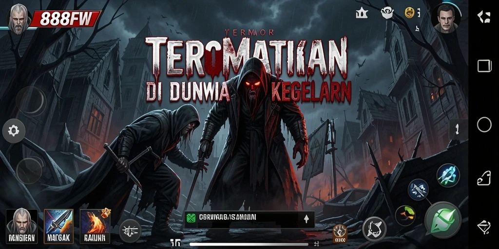 Gameplay seram yang menegangkan di 888FW dengan suasana mencekam.