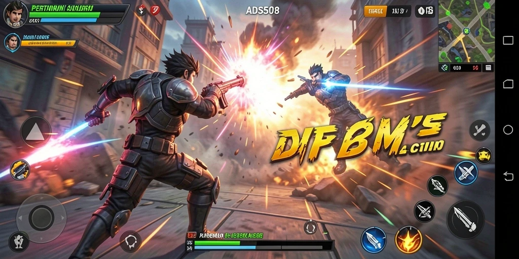 Gameplay seru dengan berbagai aksi menegangkan.