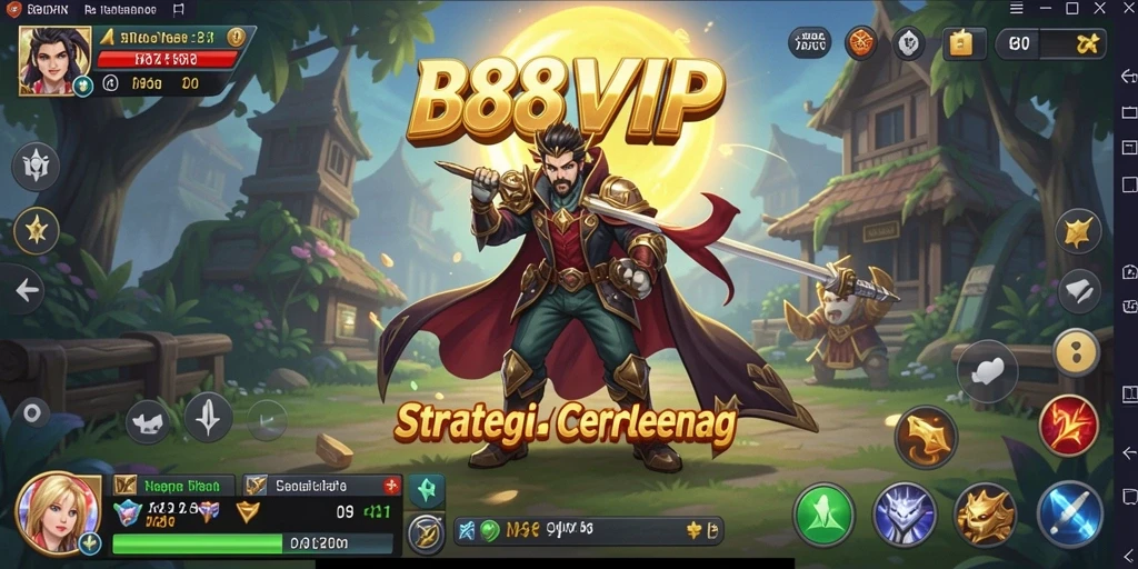 Tampilan gameplay B8VIP yang menarik dan penuh strategi.