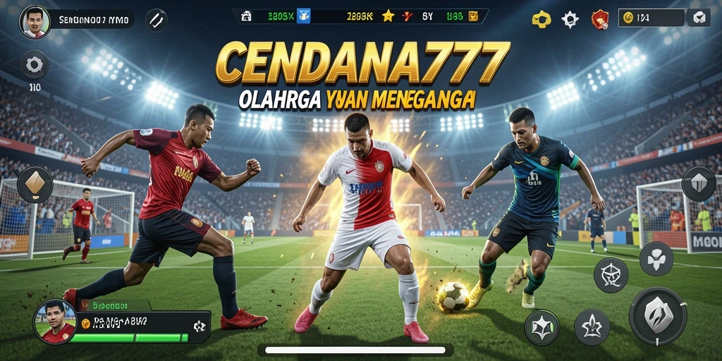 Tampilan gameplay dinamis dari CENDANA777 yang penuh aksi.