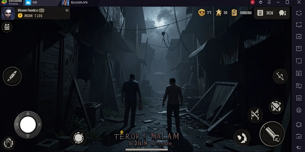 Gameplay menyeramkan di dunia kegelapan DKK.