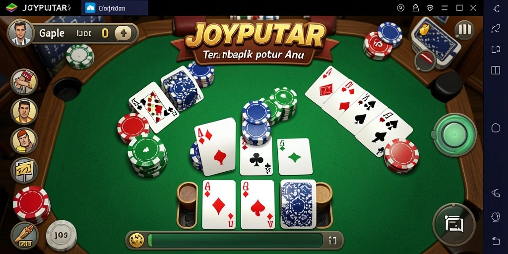 Tampilan gameplay seru dan interaktif dari JOYPUTAR.