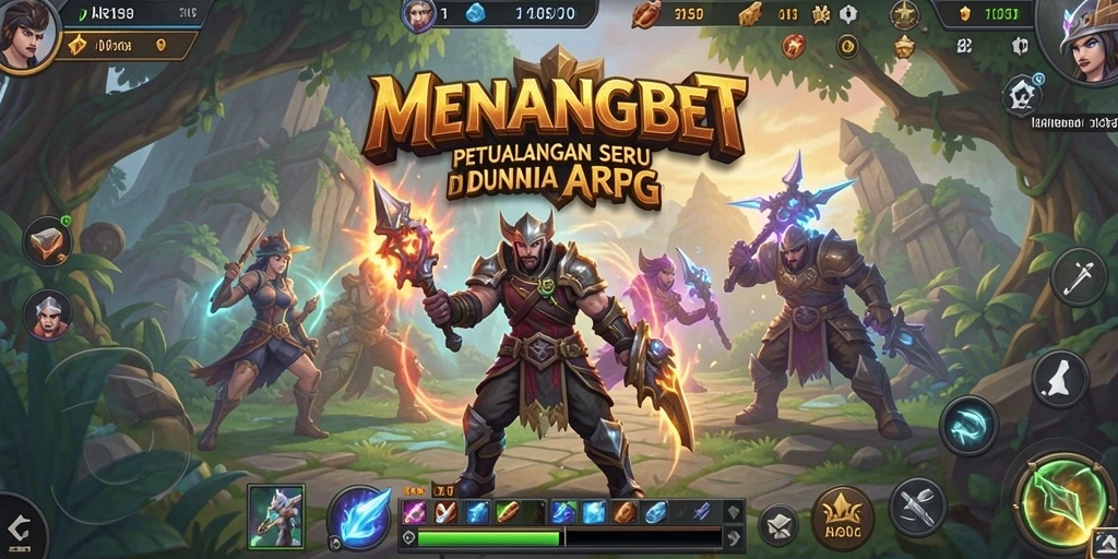 Tampilan gameplay seru dalam petualangan ARPG.