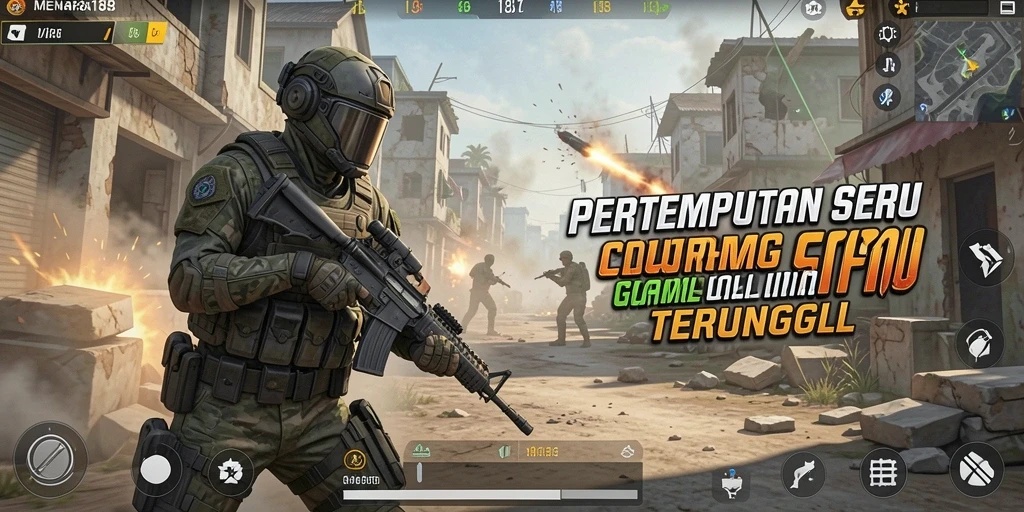 Tampilan gameplay <strong>MENARA188</strong> yang penuh aksi dan strategi.